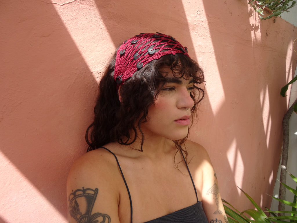 Beaded headpiece