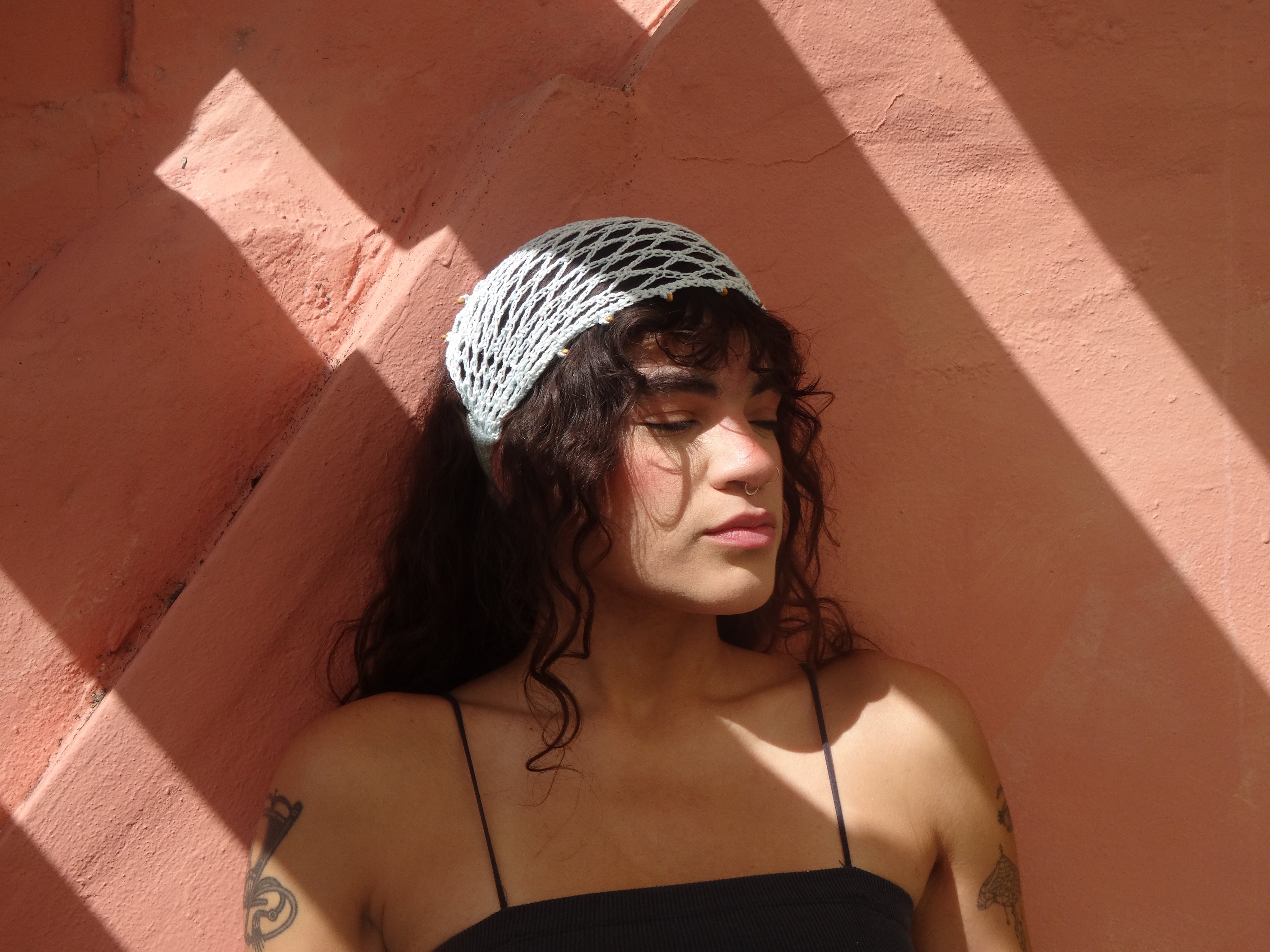 beaded headpiece
