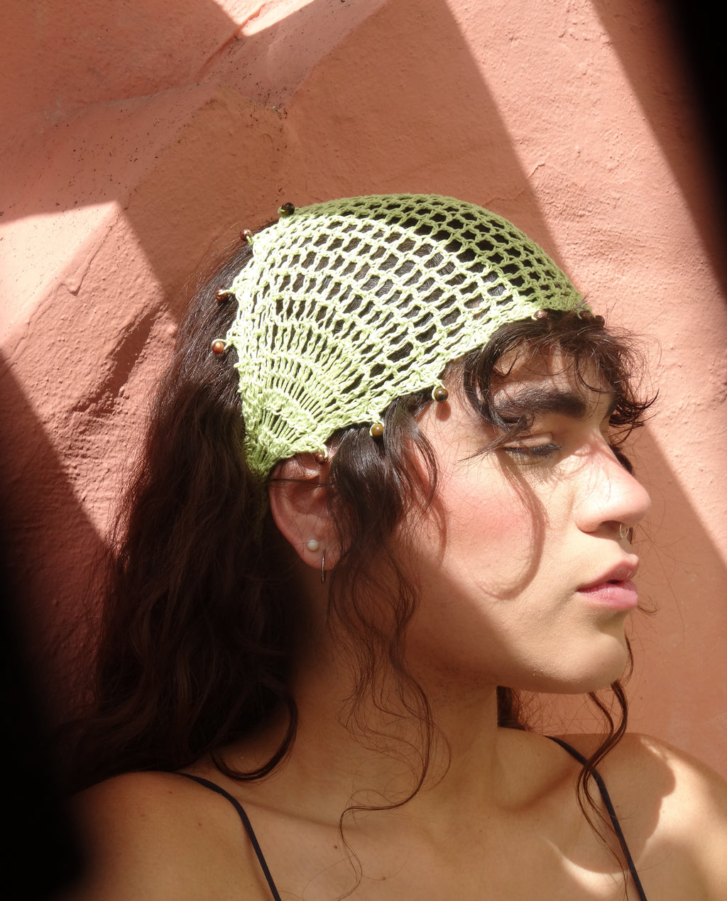 beaded headpiece