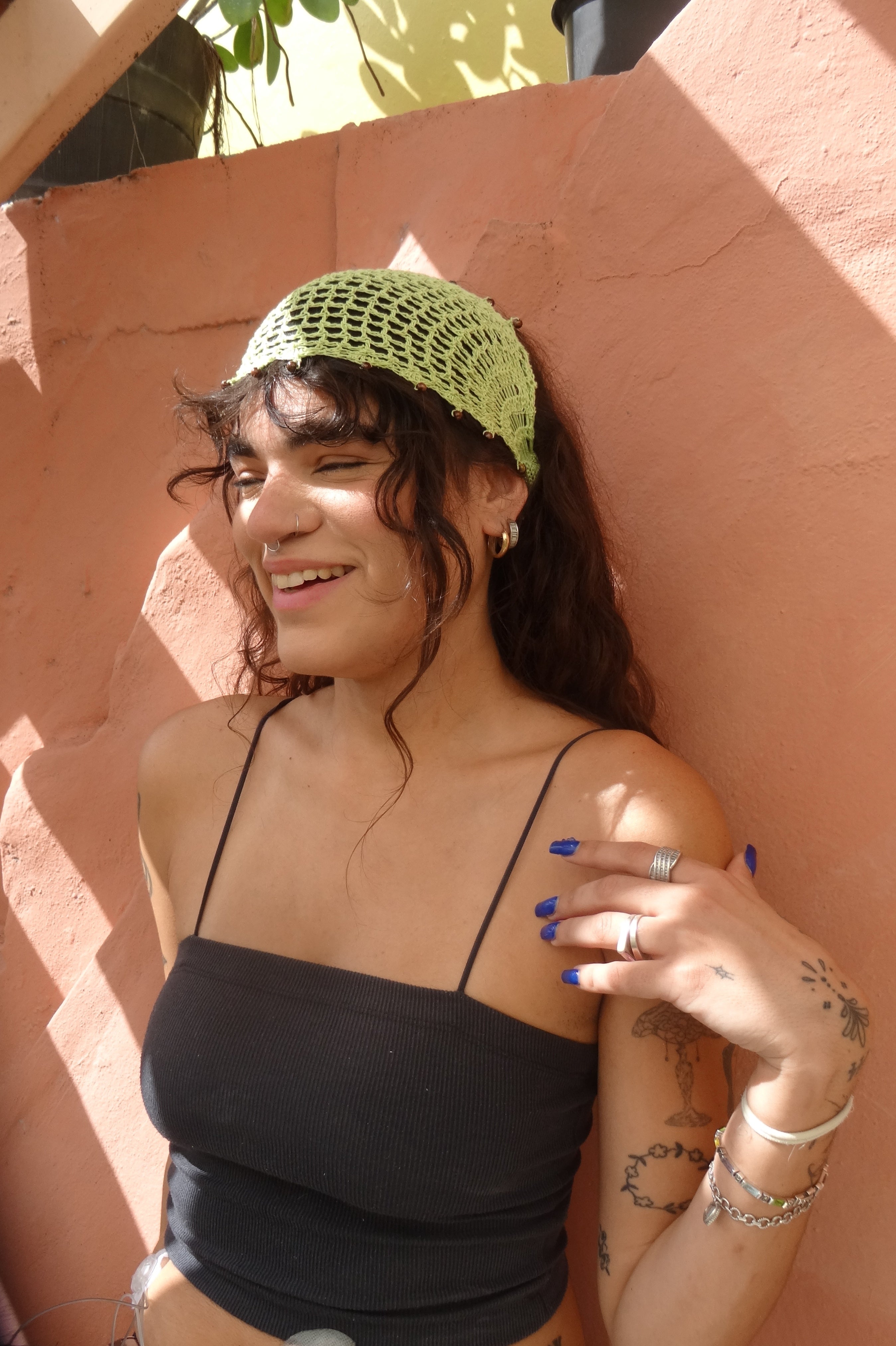 beaded headpiece