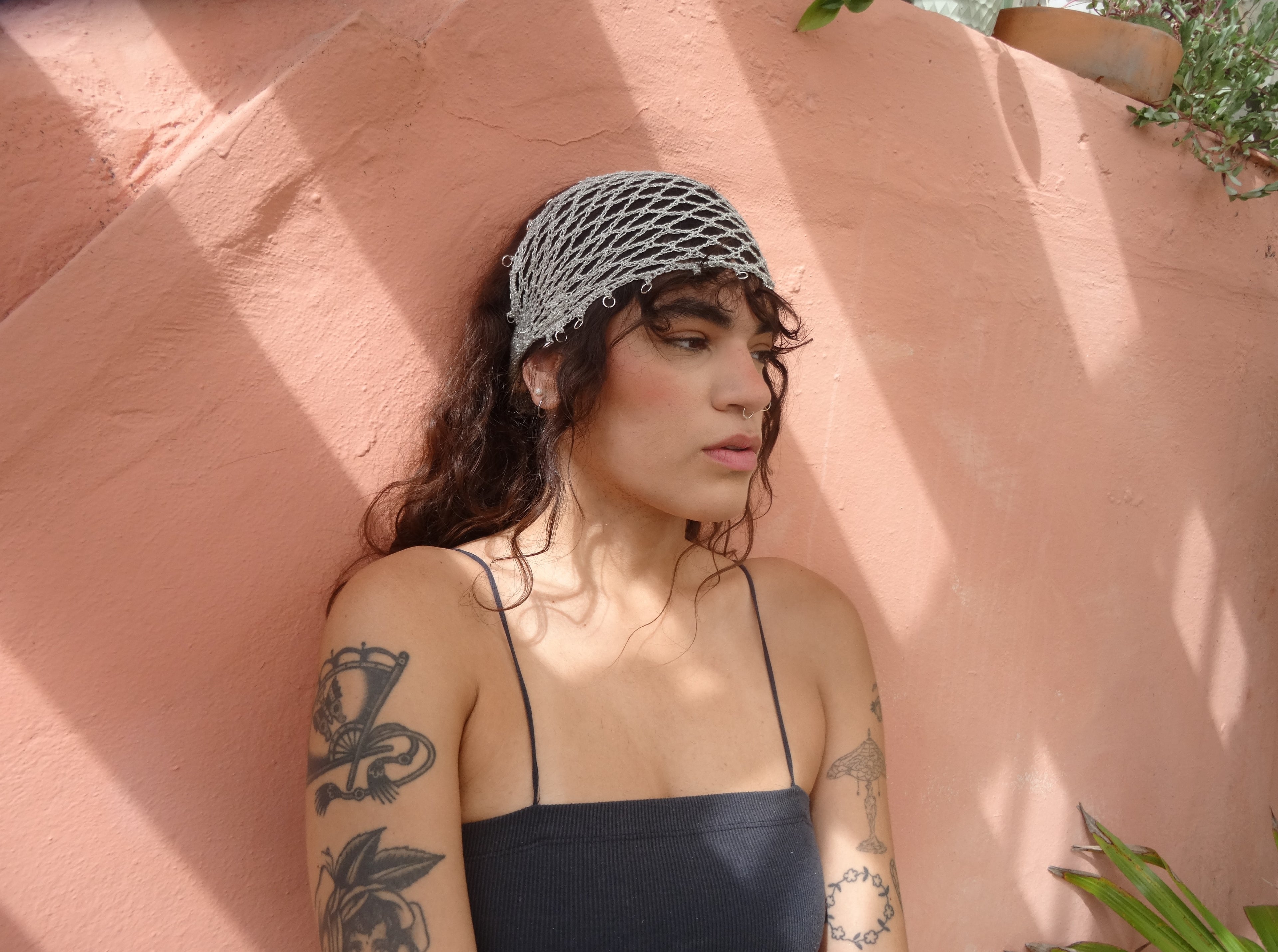 Headpiece with hoops