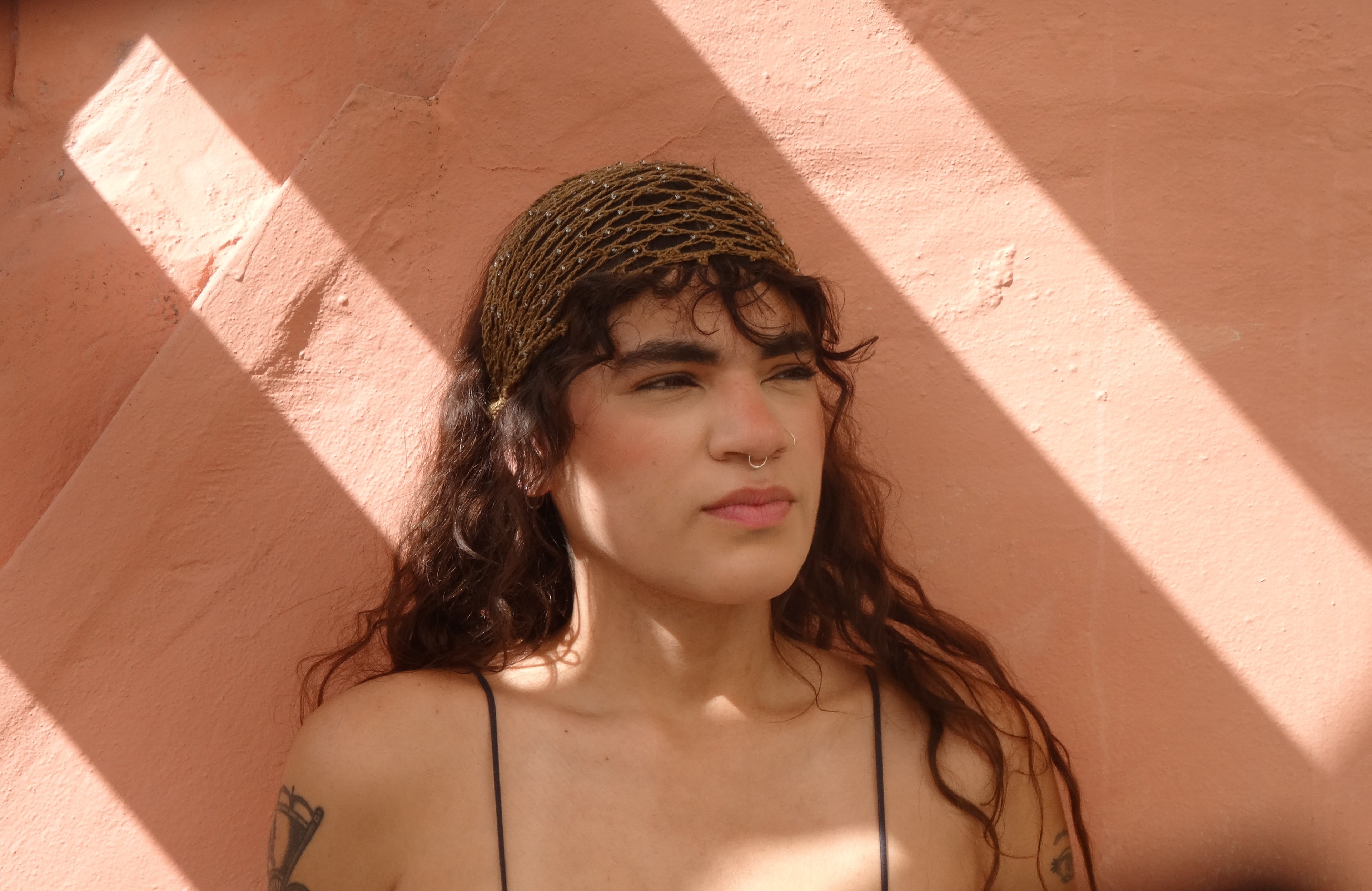 beaded headpiece