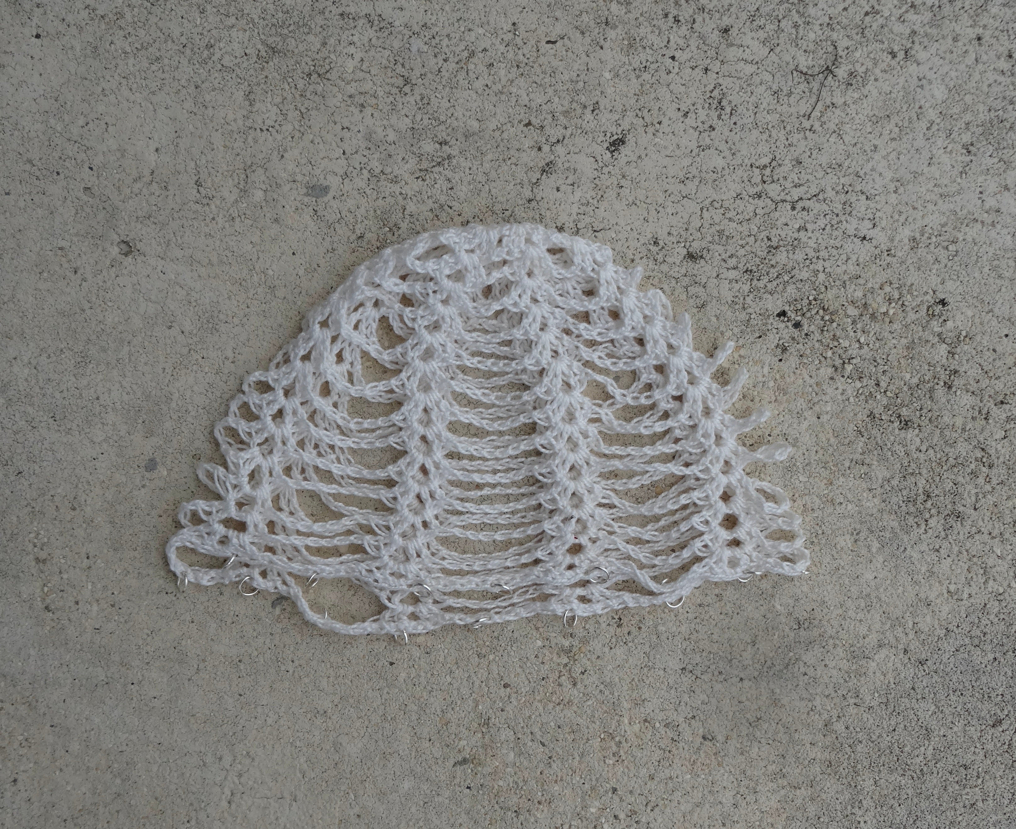 Skullcap with hoops