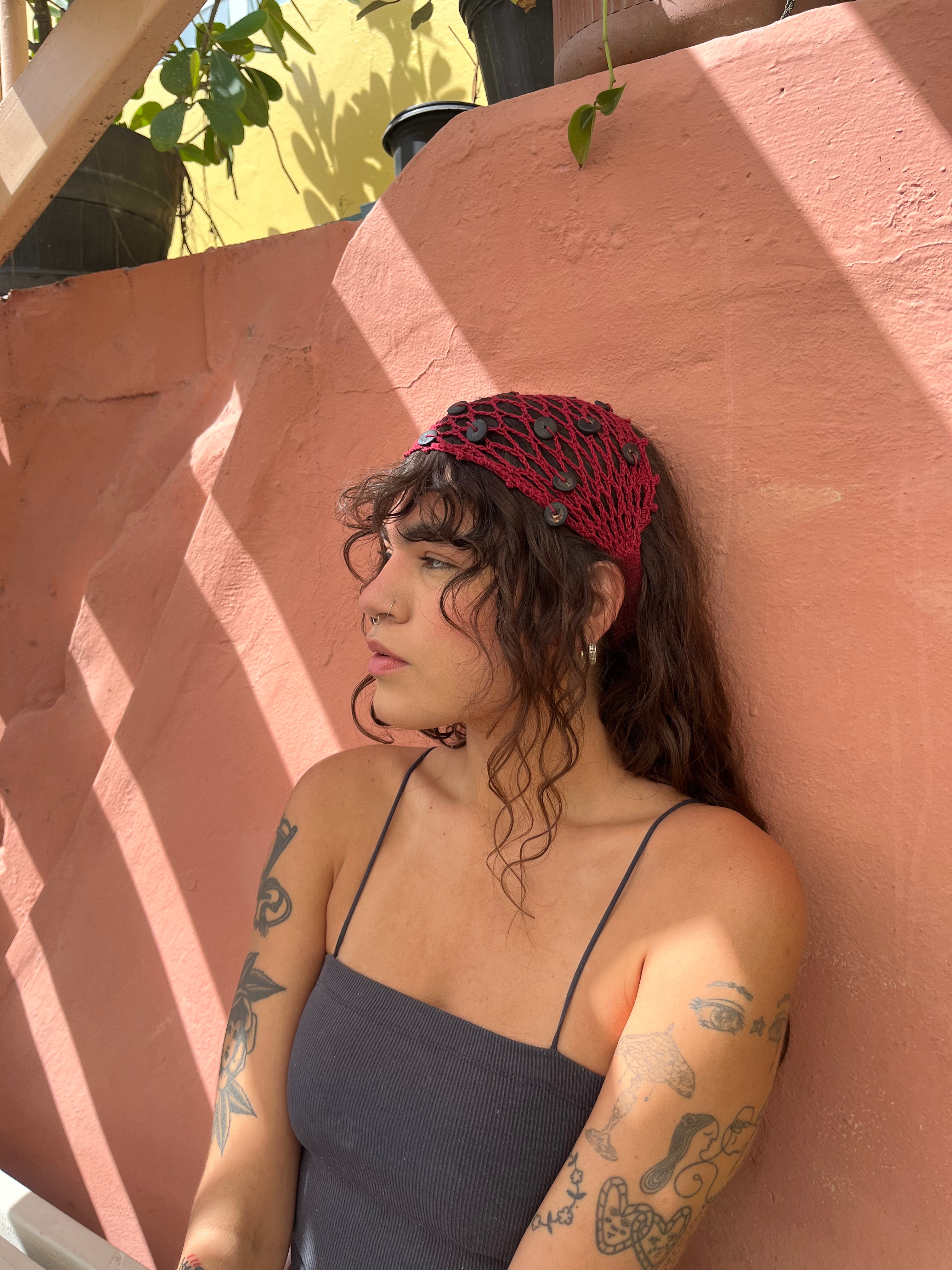Beaded headpiece