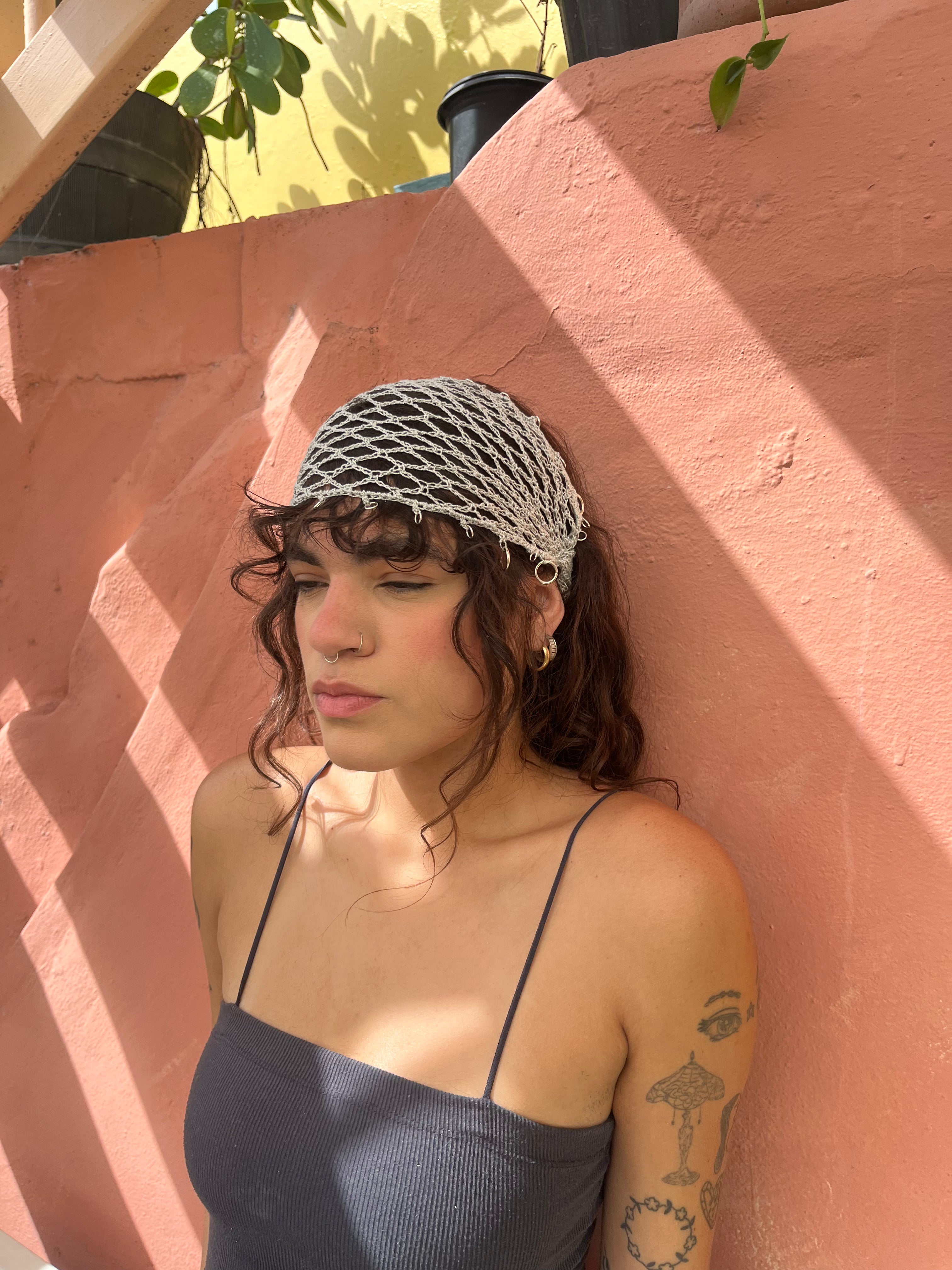Headpiece with hoops